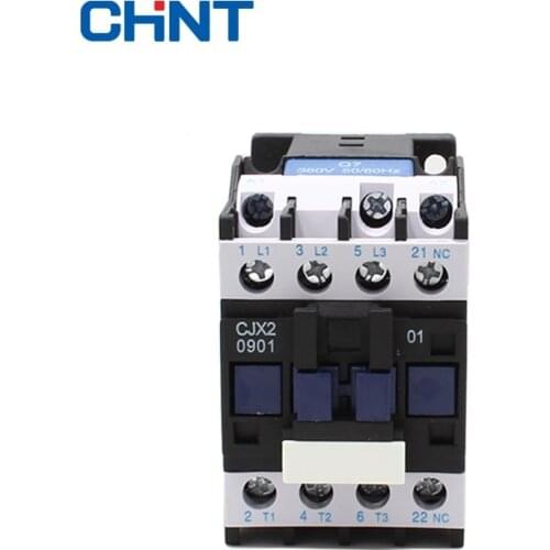 CHNT CJX2 3 poles miniature contactors-motor CJX2-0910(NO)/01(NC) 50HZ AC 380V,220V,127V,110V,48V,42V,36V,24V