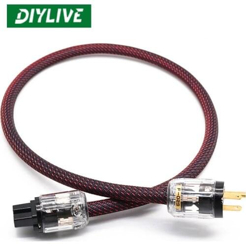 DIYLIVE Hi-Fi 029 standard XLO Pro PL-1500 Power Cable Power Filter Power Amp CD Bile Audio Fever Power Cable