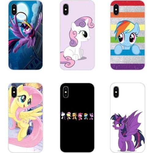 For Samsung A10 A30 A40 A50 A60 A70 Galaxy S2 Note 2 3 Grand Core Prime My Little Pony Accessories Phone Shell Covers
