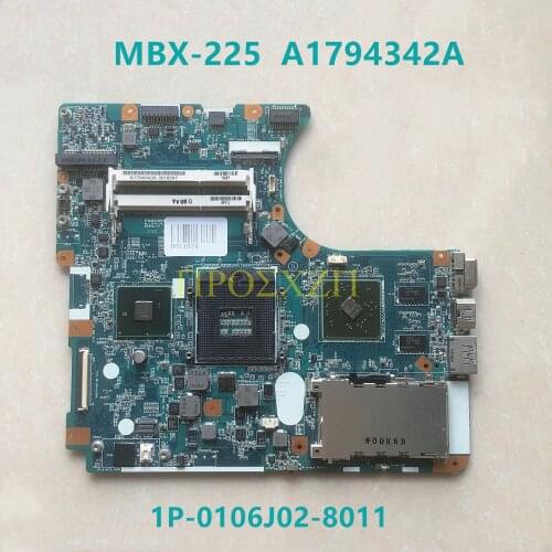 FOR SONY VPCEC PCG-911 MBX-225 Laptop motherboard A1794342A 1P-0106J02-8011 with HM55 HD5470M 100% working well