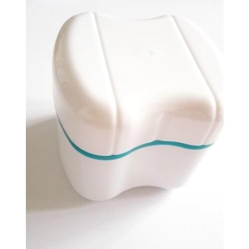 Denture Storage Box Protective Dental False Teeth Case Container Euro style