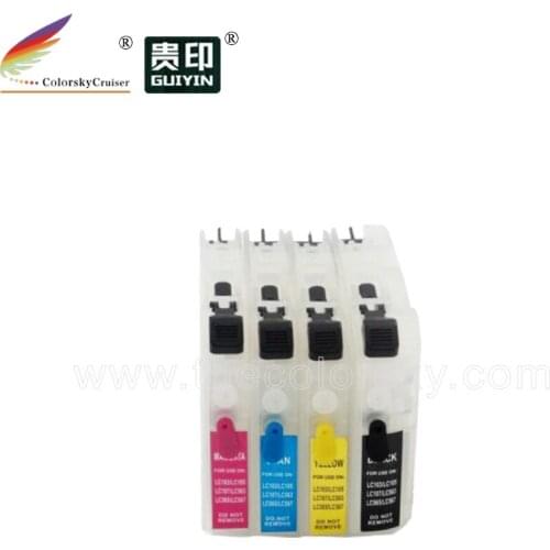 RCB-LC565) refillable ink cartridge for Brother MFC-J2310 MFC-J2510 MFC-J3520 MFC-J3720 MFC-J6520DW MFC-J6720DW MFC-J6920DW