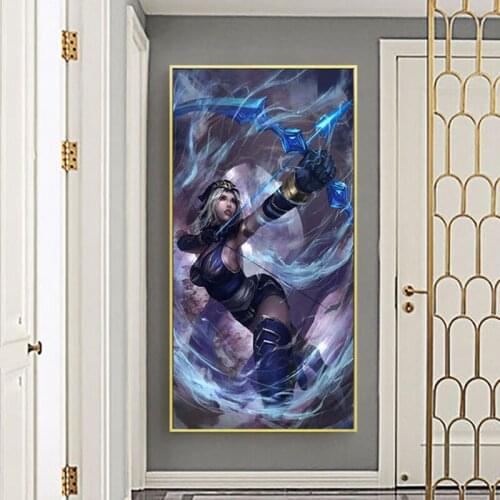 Game League of Painting Posters and Prints Wall Art Picture for Home Decor Childrens Room Cuadros Unframed