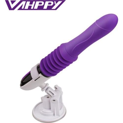 Mini Sex Machine Female Masturbation Pumping Love Gun Thrusting Dildo Vibrator Automatic Retractable Gode Sex Machines For Women