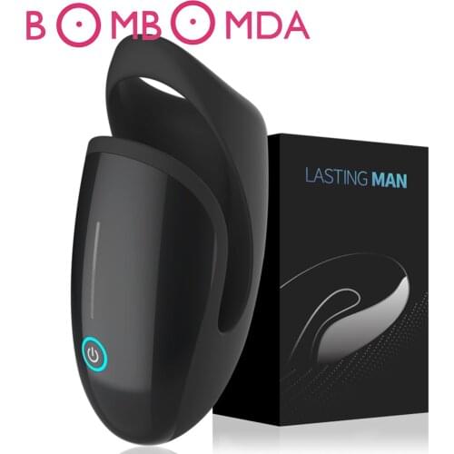 Glans Stimulate Penis Vibrator 10 Speed Male Masturbator Penis Delay Trainer Adult Endurance Exercise Sex Toys for Men Masturbat