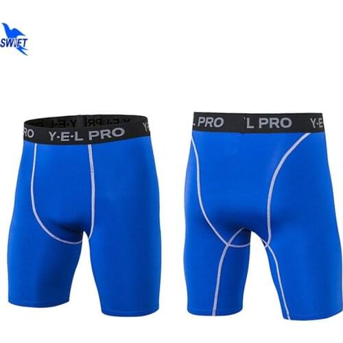 2020 New Mens Running Sport Compression Tights Shorts Gym Fitness Clothing Training Wicking Panties MMA Rashguard Short Leggings