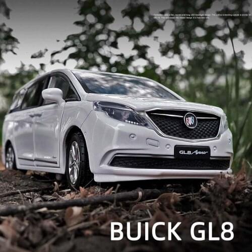 2021 New Buick GL8 ES Avenir Car Model Die Cast Alloy Boys Toys Cars Diecasts & Toy Supercar Collectibles Kids Car