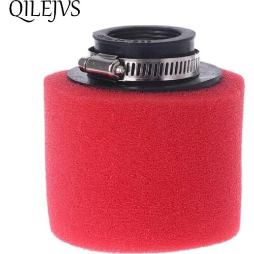 Motorcycle Double Sponge Air Filter Cleaner Straight Neck 35/38/40/42/45/48mm