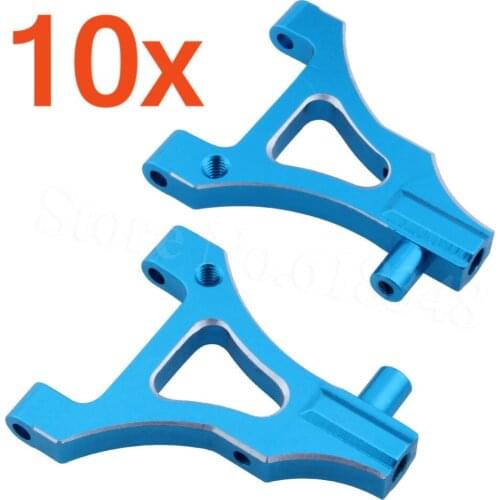 Wholesale 10Pairs/Lot HSP Upgrade Parts 122019 (02141 ) AI Front Lower Suspension Arm for 1/10 RC Nitro Car CNC 94122 XSTR POWER