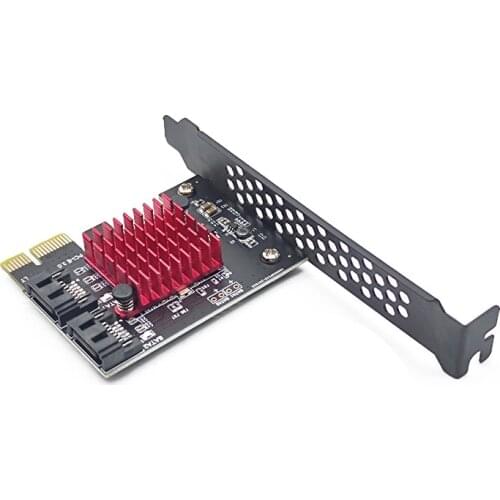 PCI-E SATA card PCI-E 1X Cards PCI Express to SATA 3.0 2Ports SATAII SATA III 6Gbps Expansion Adapter Boards add on card
