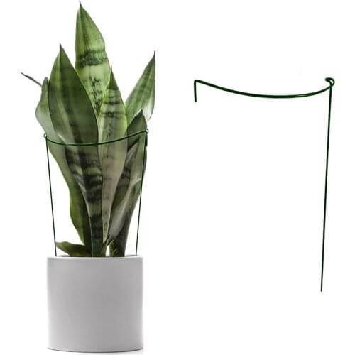 Half Round Green Plant Supports for Garden Plant Support Stake,for Tomato Roses Hydrangea Flowers Vine 9.5" Wide x 15.7" High