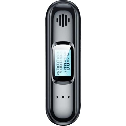Portable Digital Breath Alcohol Tester Breathalyzer Analyzer Device LCD Screen Quick Response High Accuracy Detector