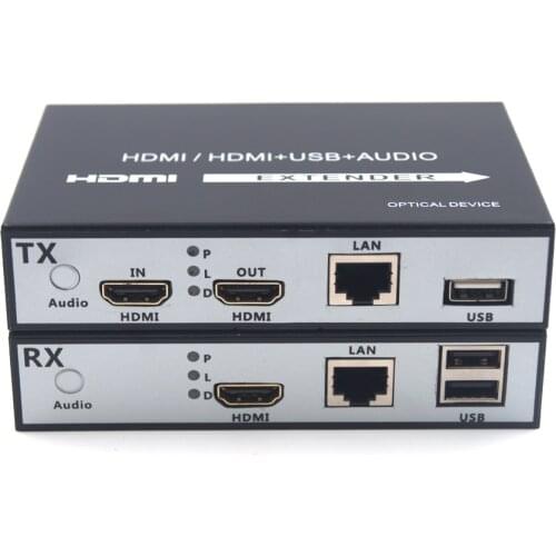Premium RJ45 HDMI Extender IP Over UTP/STP CAT5 CAT5e CAT6 Extension LAN Network 150m