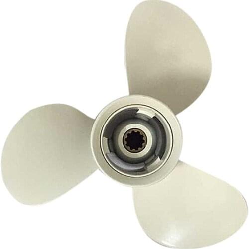 Aluminium Alloy Propeller 9 7/8x12-F for Yamaha 20hp 25hp 30hp outboard motor 9 7/8 x 12 F 664-45954-00-EL