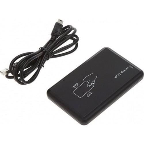 USB Port 125Khz RFID Reader EM4100 TK4100 USB Proximity Sensor Smart Card Reader no driver for Access Control