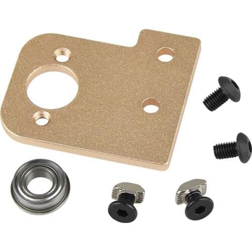 1Pcs 3D Printer Z-Axis stabilizer with bearing Aluminum alloy Z axis lead screw upgrade holder for Ender-3