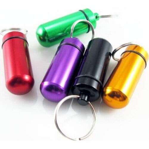 1000pcs/lot Micro Pill box case Cache Container Outdoor Survival WaterProof Pill Case