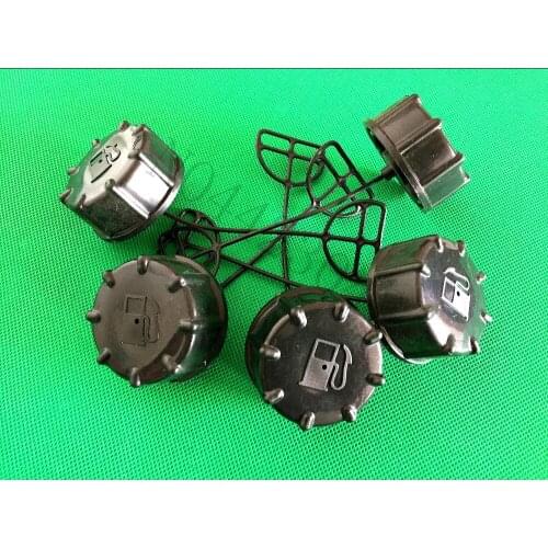 5Pcs Fuel Tank Caps For 33CC 43CC 52CC CG330 CG430 CG520 BC430 BC520 Brushcutter Strimmer Trimmer Grass Brush Cutter