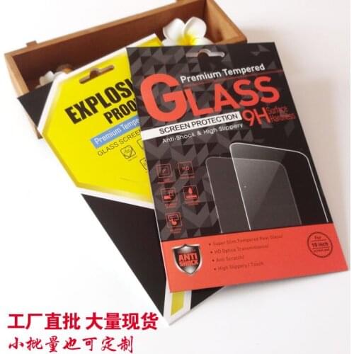 500 pcs Wholesale Package Box for Tempered Glass Screen Protector For iPad mini iPad 2 3 4 Screen Protective Film Packaging Box