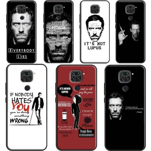 Dr House Phone Case For Xiaomi Redmi Note 10 Pro 9S 8T Note 8 9 Pro Back Cover For Redmi 9 9A 9C 9T