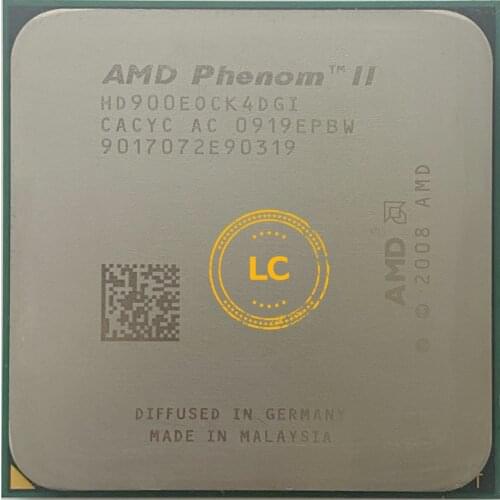 AMD Phenom II X4 900e 2.4 GHz Quad-Core CPU Processor HD900EOCK4DGI Socket AM3