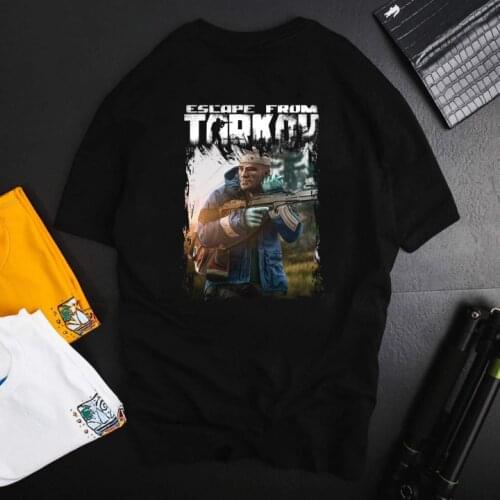 Escape from Tarkov Sanitar graphic design black Classic T-Shirt, Unisex Tee