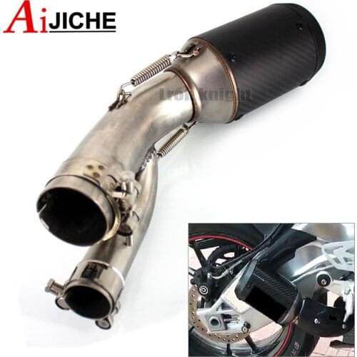 For BMW S1000RR S1000XR S1000R S1000 RR S 1000 RR XR R 2018 2017 Motorcycle Muffler Exhaust System Pipe Middle Parts Motorbike