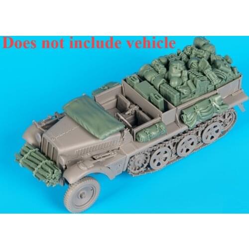 1:35 scale resin die-cast armored vehicle tank chariot parts modification does not include unpainted tank model 35763