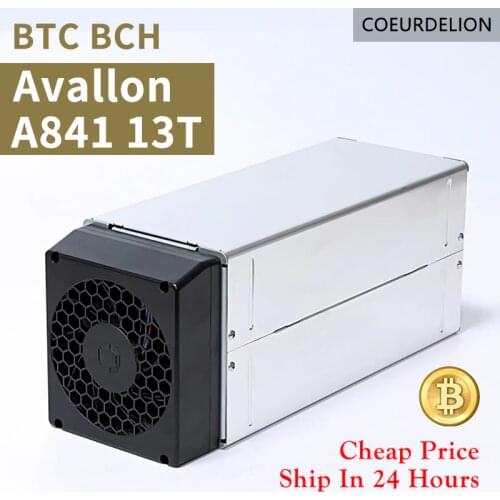 Used ASIC BTC BCH AvalonMiner A851 50% New Bitcoin Miner 14.5Th Mining SHA-256 Algorithm 14.5Th/ For a Spower Consumption 1450W