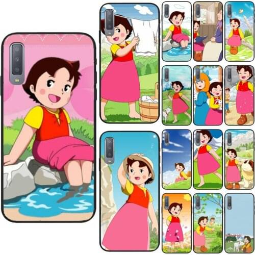 Zororong Cute Heidi Phone Case For Samsung Galaxy A20 32 51 71 80 91