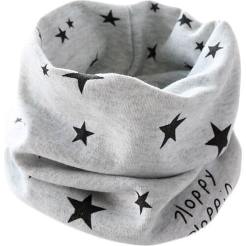 New High Quality Cotton Childrens Scarf Baby Boy Girls Soft Scarf Lovely cartoon Kids Collars O Ring Neckerchief 2018Wholesale