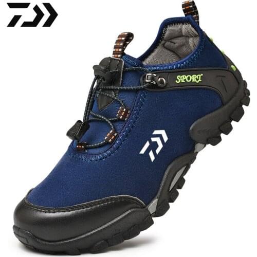 DAIWA Fishing Shoes Men Outdoor Breathable Beach Shoes Summer Lightweight Quick-drying Wading Shoes Mountaineering Sport Shoes