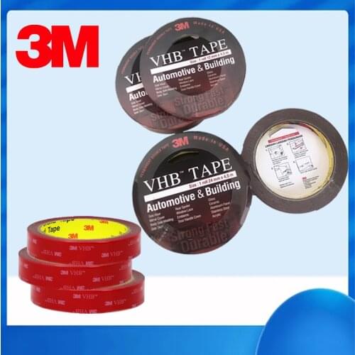24MM x 4.5M Permanent 3M VHB Double Sided Tape MADE IN Foam Waterproof No Trace For Home/Car Special Sticker Adhesive Acrylic