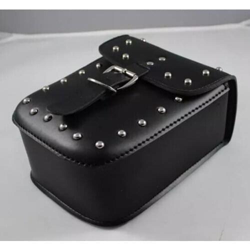 The eagle king motors tail bag pack motorcycle rider tool bags back small cruise vehicle saddle bag