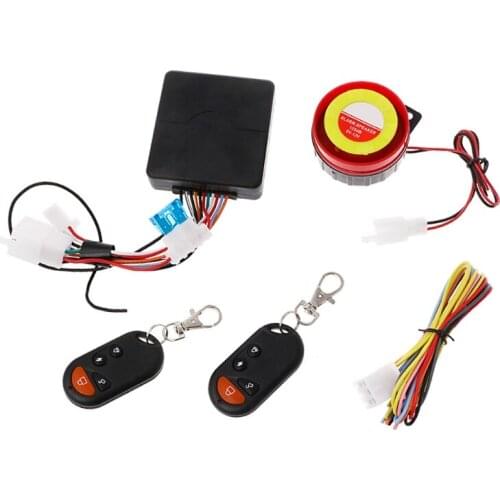 Bike Motorcycle Security Alarm System Immobiliser Remote Control Engine Start