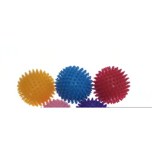 9cm Spiky Massage Ball Hand Foot Body Pain Stress Massager Relief Trigger Point Health Care Sport Toy Durable PVC Exercise Balls