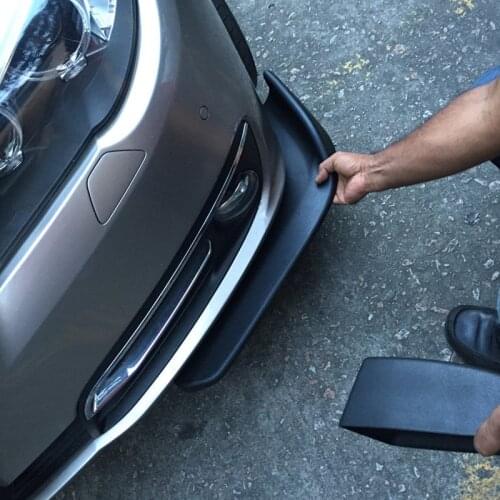 Car Shovels Bumper Spoiler Front Decorative Wing FOR Mercedes Benz W211 W203 W204 W210 W124 AMG W202 CLA W212 W220 CLK63 R F700