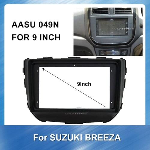 Car Auto Radio Multimedia fascia For SUZUKI BREEZA Audio Player Frame Dash Trim Panel Kit Surrounded Auto Stereo Dashboard