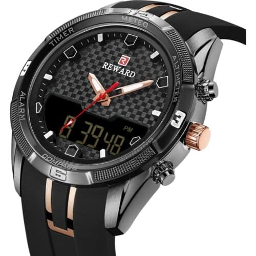 Mens Watches Top Luxury Brand Men Sports Watches Mens Quartz LED Digital Waterproof military watch