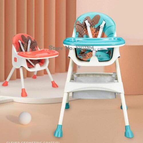 Baby Dining Chair Foldable Baby Chair Household Portable Baby Dining Table Seat Multifunctional Childrens Dining Table