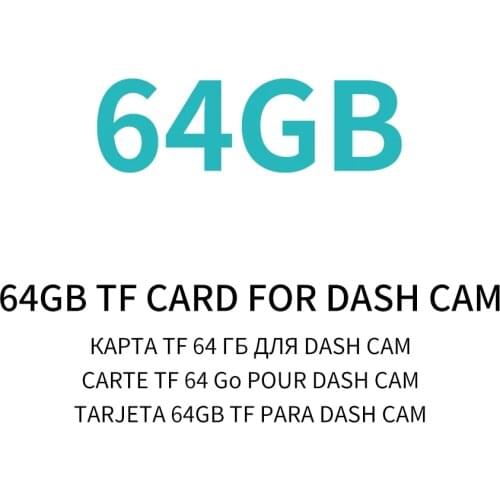 64G Memory Card Micro TF Card for Sameuo Car DVR motorcycle camera which support 64G
