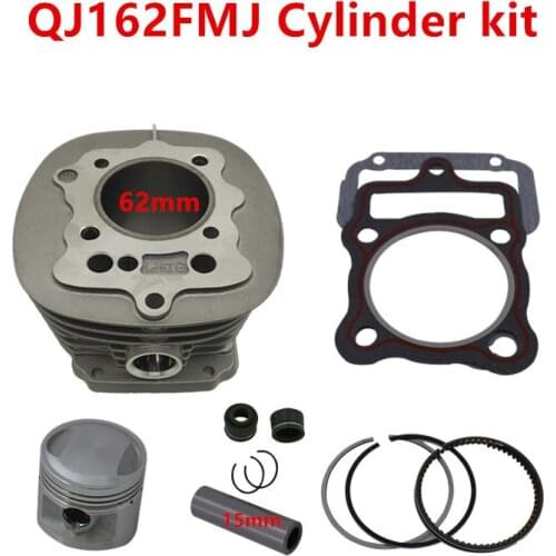 Motorcycle Cylinder pISTON Ring Gasket Kit FOR qianjiang150 QJ150 FMJ
