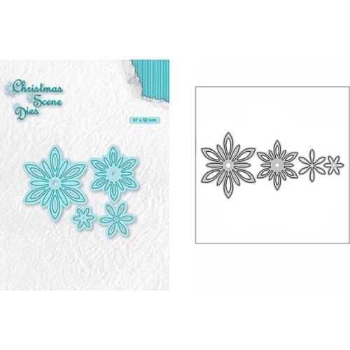 New Various Elegant Snowflake Shape 2020 Metal Cutting Dies for DIY Scrapbooking and Card Making Decor Embossing Craft No Stamps