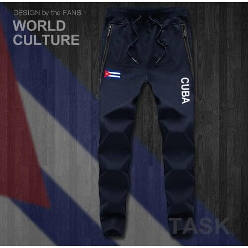 Cuba Cuban CU CUB mens pants joggers jumpsuit sweatpants track sweat fitness fleece tactical casual nation country leggin NEW