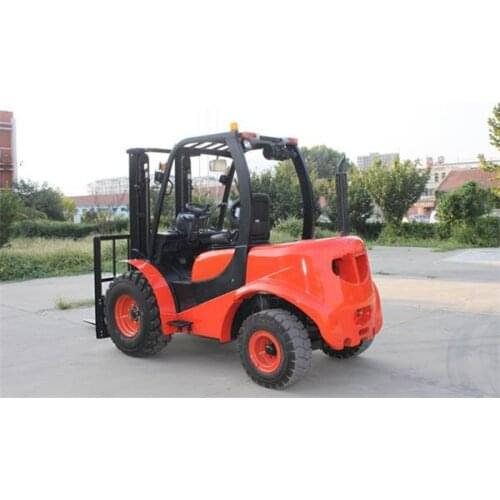 New 3Ton Professional Design Rough Terrain Forklift Off Road Loader 3000Kg Two Drive