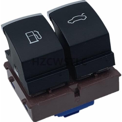 New Chrome Gas Door Fuel Tank Switch Trunk Luggage Button 35D959903 For VW Volkswagen Passat B6 B7 CC JETTA EOS 2003