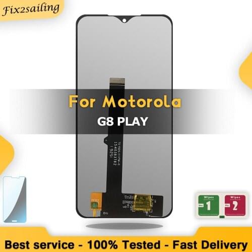 New LCD For moto G8 Play LCD Display Touch Screen Digiziter Assembly Replacement For Motorola G8 Play Display
