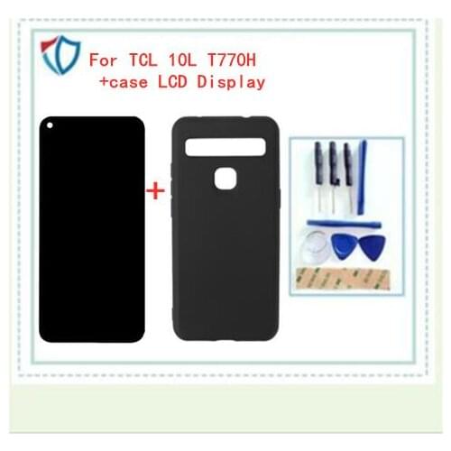 Original New For TCL 10L T770H LCD Display +Touch Screen+case Digitizer Assembly