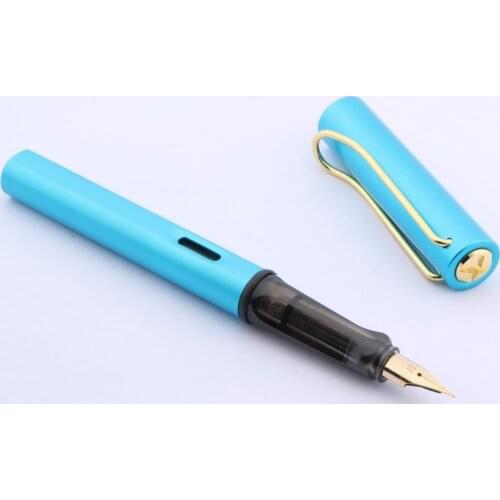 Student ky blue GOLDEN science Hold a pen Office writing Fountain Pen
