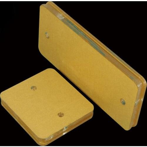 Sewing Accessories Acrylic Template for LEATHER Zipper Installation installer Wallet FIX DIY Tool REPAIR